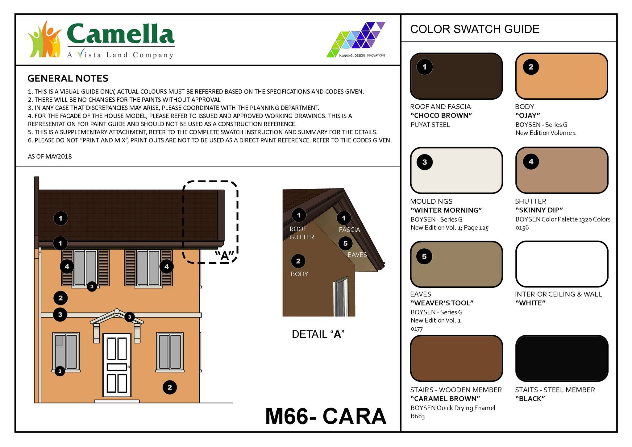Cara color scheme